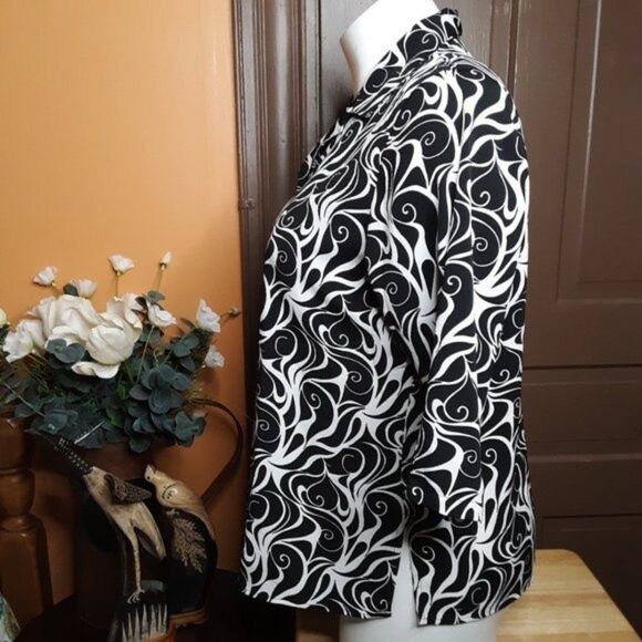 Notation Women Button Down Top Shirt Plus size 1X - Picture 4 of 12